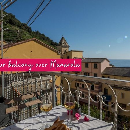 Liersena Sea View Mini Villa With Ac Manarola Exterior photo